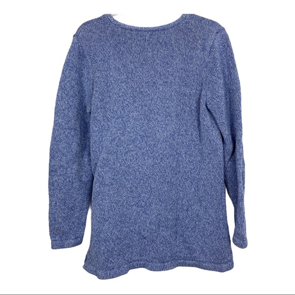 NWOT L.L. Bean Women's Sweater XL Light Blue - Picture 4 of 6
